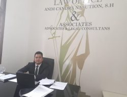 Andi Candra Nasution, SH. MH : “Biarkan Proses Hukum Berjalan Sebagaimana Mestinya”