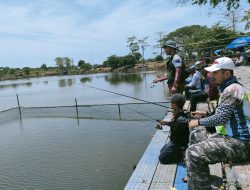 HUT RI 79,  PT KPI RU VI Balongan Dan SPPBB Gelar Lomba Mancing