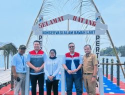 Lestarikan Ekosistem Laut, PT Pertamina Patra Niaga Fuel Terminal Tanjung Gerem Transpalansi Terumbu Karang