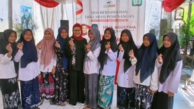 Santri Milenial Siap Menangkan Nina Agustina-Tobroni