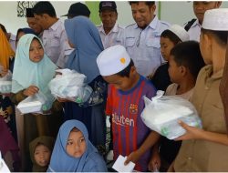 Ultah SMSI Madina Berbagi Dengan Puluhan Anak Yatim