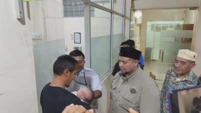 Bayi Yang Tertahan di RS Diberi Nama “Harun Ichwan” Orang Tua Ucapkan Terima Kasih