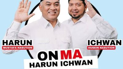 Pasangan Harun Ichwan Jadikan Desa Mandiri Jika Terpilih Jadi Bupati