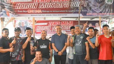 Tenis Meja Harun Mustafa Cup I Resmi Dibuka