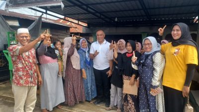 Harun Mustafa Dicegat Emak-emak di Banjar Sehat