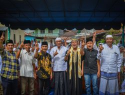 Raja Pidoli Lombang Ajak Warganya Pilih Paslon Harun- Ichwan