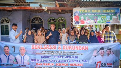 PNNB dan Tomas Desa Sirambas Siap Menangkan Harun-Ihcwan