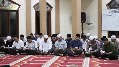 Polres Madina Syukuran, Operasi Mantap Brata Toba Berjalan Aman