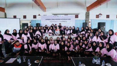 Lawan Stunting di Desa Dawuan Barat, PT Pertamina Patra Niaga Fuel Terminal Cikampek Gelar Program Upskilling