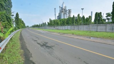 Pertamina akan hijaukan Sisi Jalan Desa Sukareja dengan tanam 6.900 Pohon