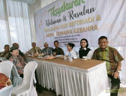 Haji Rohadi Gelar Tasyakuran Dan Juga Sebagai Pesta Masyarakat