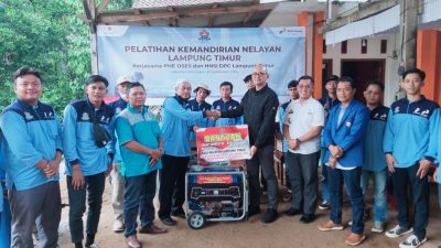 PHE OSES Gandeng HNSI Gelar Pelatihan Bagi Nelayan
