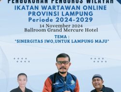 IWO Lampung Segera Dilantik 