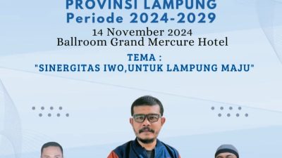 IWO Lampung Segera Dilantik