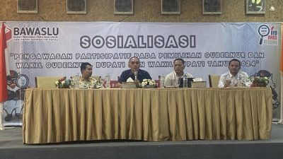 Bawaslu Madina Sosialisasi Pengawasan Pilkada