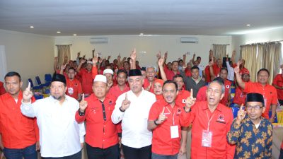 Menangkan Harun – Ichwan, PDI Perjuangan Kampanye Door to Door