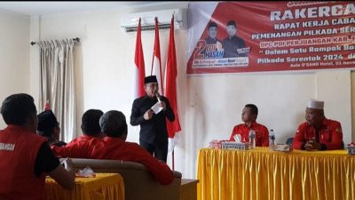 Rakarcabsus PDI Perjuangan, Edi Rahmayadi Tolong Menangkan Saya