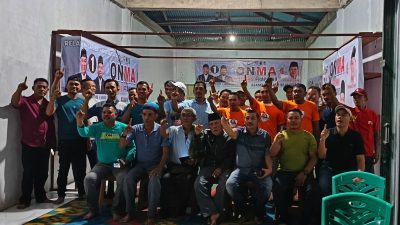 Relawan “On Ma” Pantai Barat Konsolidasi Perdana Pemenangan Harun-Ichwan