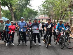 Gowes 18 KM, GM dan Perwira Kilang Balongan Budayakan Hidup Sehat