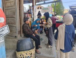 Milenial “Onma” Door To Door Sosialisasikan Visi Misi Harun -Ichwan