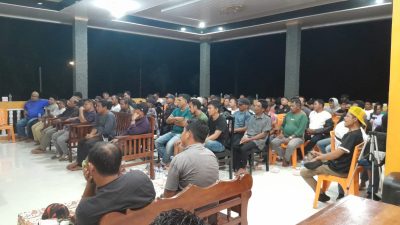 Dihadapan Warga Natal, Cabup Harun Musthafa : Kami Akan Wujudkan Otonomi Desa
