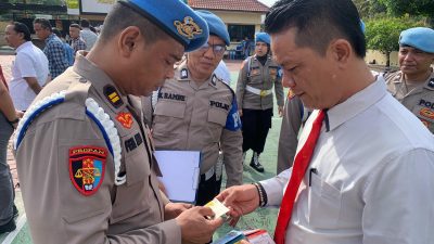 Jangan Judi Online dan Narkoba, Bidpropam Polda Ingatkan Personel Polres Madina