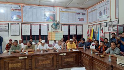 KPU Terima Audiensi Tim Kampanye ON MA, Bahas Rekomendasi Bawaslu Madina