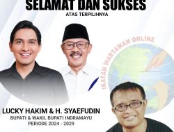 Selamat untuk Lucky Hakim dan Syaefudin: IWO Indramayu: “ini bukti kepercayaan masyarakat”