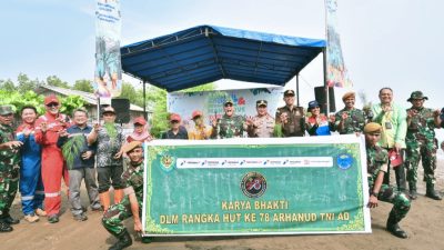 Sinergi Hijau: Pertamina dan TNI Tanam Ratusan Pohon di Pantai Balongan