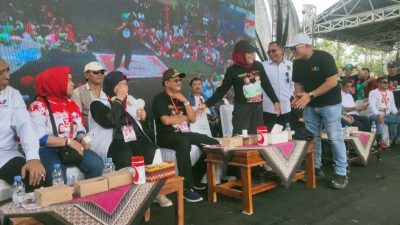 Kampanye Akbar Cabup dan Cawabup Nina Tobroni Berlangsung Meriah
