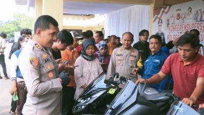 Polisi Bekuk Komplotan Curanmor Spesialis Motor