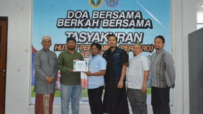 Perjalanan 67 tahun Pertamina, Perwira Kilang Balongan Syukuri dengan Doa Bersama Serta Berbagi Berkah