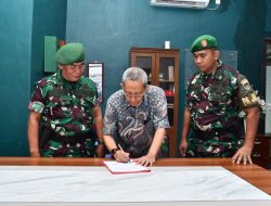 Dukung Produtivits kerja TNI, Pertamina RU VI Salurkan Bantuan untuk Kodim 0616 Indramayu
