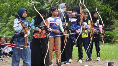 Gelar Turnamen Panahan, Pertamina RU VI dan Project Balongan Dukung Bibit Atlet Baru