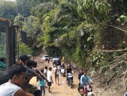 Longsor di Laru Baringin, Jalan Lintas Medan-Padang Sudah Bisa Dilewatin