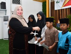 Wujud Syukur Akhir Tahun, KWP RU VI Gelar Potong Tumpeng, Doa Bersama dan Santuni 50 Anak Yatim