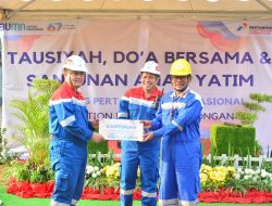 Jelang Akhir Tahun Pekerja Kilang Balongan Tingkatkan Kewaspadaan Dan Gelar Doa Bersama