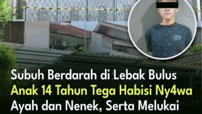 Remaja 14 Tahun Tusuk Ayah dan Nenek hingga Tewas: Motif Misterius Terkuak?