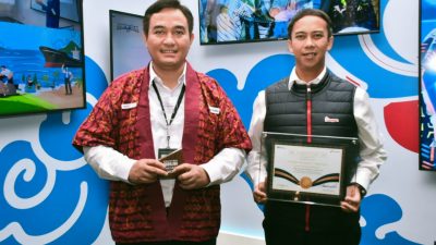 GM Kilang Balongan Raih Penghargaan “Best Leader Living Core AKHLAK”