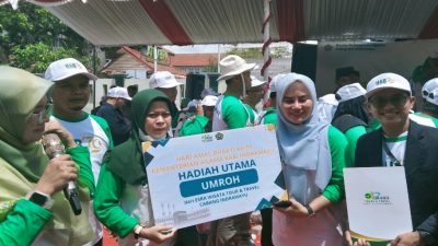 Ribuan Warga Indramayu Berebut Keberuntungan, Jalan Santai HAB Kemenag Berhadiah Umroh!