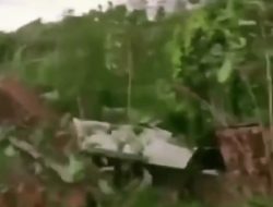 Angin Puting Beliung Landa Dayeuhluhur, Ratusan Rumah Rusak