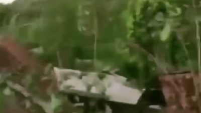 Angin Puting Beliung Landa Dayeuhluhur, Ratusan Rumah Rusak