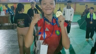 Siswi SMA 1 Indramayu Raih Emas di Ajang Pencak Silat