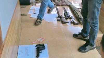 Densus 88 Amankan Senjata Unik dari Rumah Terduga Teroris di Sukabumi