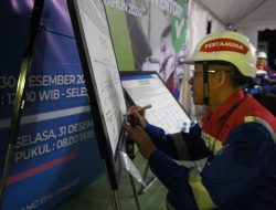 Pastikan Kilang Aman dan Lancar pada Malam pergantian Tahun 2024-2025, GM RU VI lakukan Plant Visit