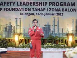 Tanamkan Budaya Safety ke Seluruh Pekerja, Kilang Balongan gelar Safety Leadership Program