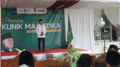 PBMA Resmikan Klinik “Mathla’ul Anwar Medika” di Pandeglang