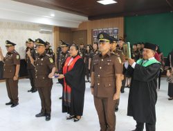 Kejari Madina Segarkan Jajaran, Tiga Pejabat Baru Dilantik