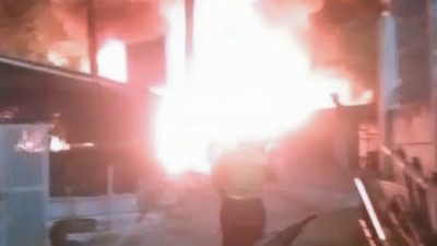 Malam Tahun Baru Berubah Tragis, Petasan Hanguskan Rumah Warga Rawa Badak