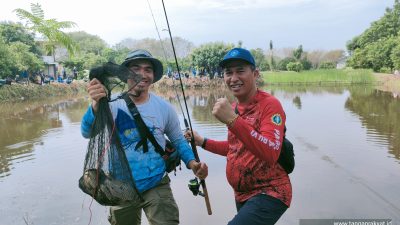 Ratusan Pemancing Meriahkan HUT Pertamina di Balongan